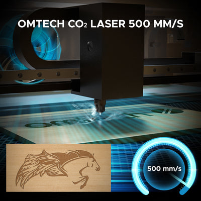 OMTech Polar laser engraver