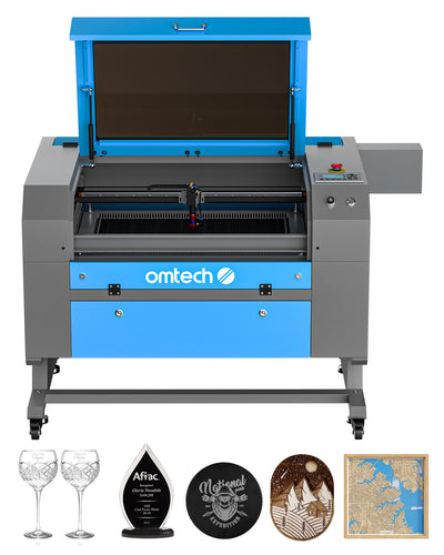 80W CO2 Laser Engraver Cutting Machine with 700×500 mm Working Area and Autofocus