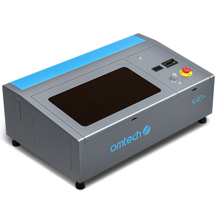 OMTech k40+ desktop CO2 laser cutter