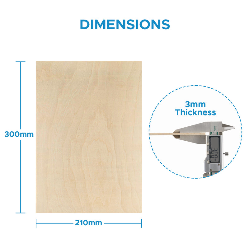 omtech poplar plywood material