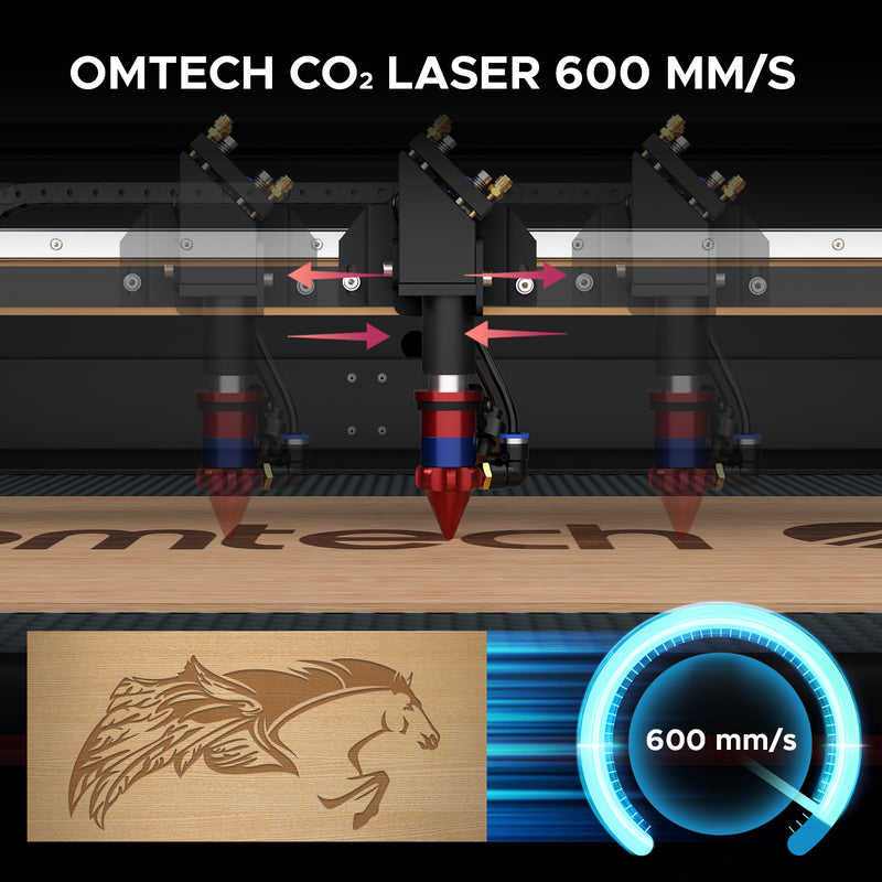 OMTech 130w co2 laser engraver