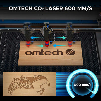 OMTech 80W CO2 Laser engraver