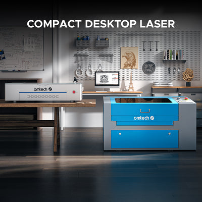 OMTech Polar laser engraver