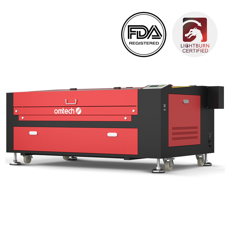 AF2440-100 - 100W CO2 Laser Engraver Cutting Machine with 1000 × 600 MM Working Area and Auto Focus