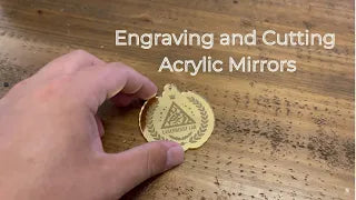 Laser Engraving on Acrylic Mirror