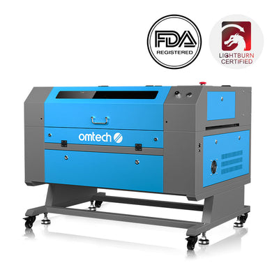 60W CO2 Laser Engraver Cutting Machine with 700×500 MM Working Area and Auto Focus